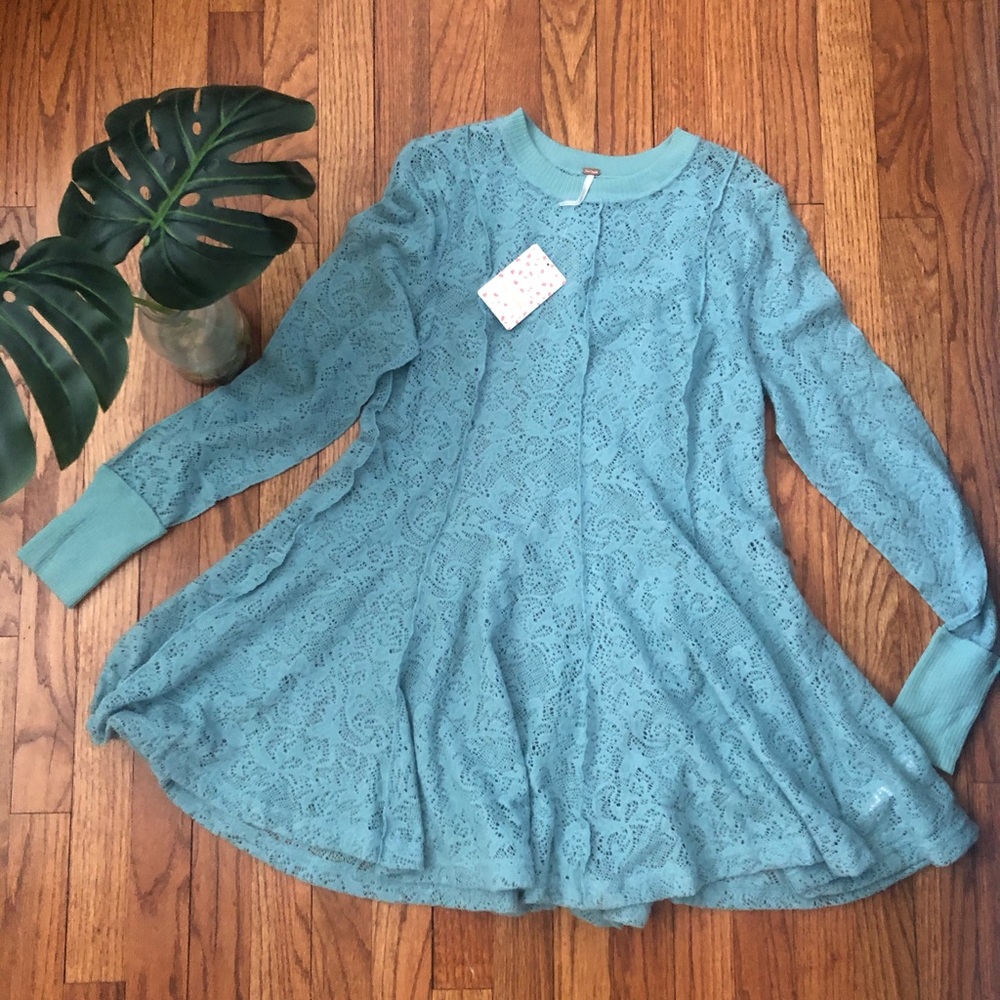 Free People Coffee in the morning Tunic